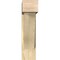 Ekena Millwork Traditional Block Rough Sawn Bracket w/ Offset Brace, Douglas Fir, 8"W x 28"D x 32"H BKT0806X28X32TRA05RDF - alternate 2